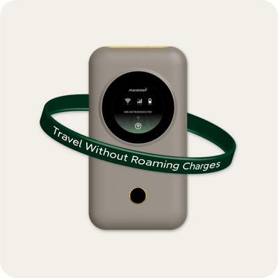 M3C モバイルルーター ポケットWi-Fi 端末＋ギガセット【国内・海外利用可能】