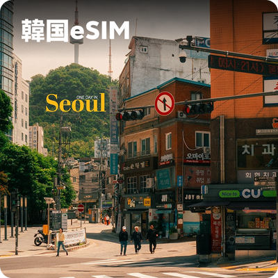 韓国 eSIM 無制限 3日